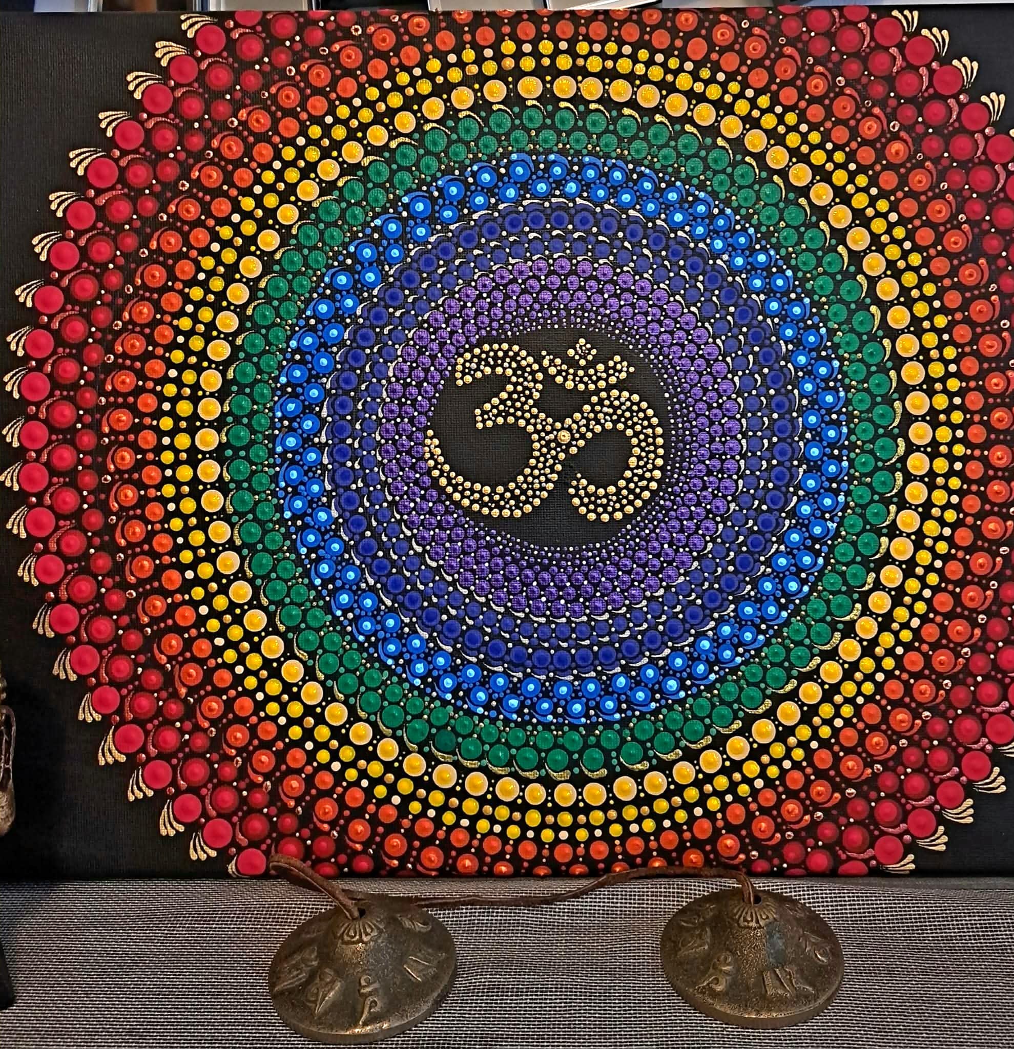 Chakra colors with Om image 3